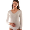 LIABEL 3 Camiciola Donna m/l Lana/Cotone Art.5321/1046 (TG7/XXL) - Home Shopping Italia 