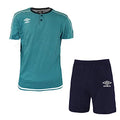 NewAge Umbro Pigiama Uomo Corto Mezza Manica in Cotone Nuova Collezione Art. 10174 (Grigio Melange/Navy, XL) - Home Shopping Italia 