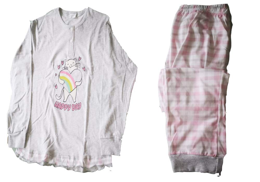 Primero Pigiama Bambina Lungo Due Pezzi in Cotone Varie Taglie e Colori - Home Shopping Italia 