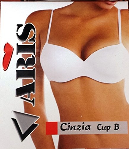 ARIS Reggiseno Cinzia imbottito in microfibra Tg. 4 Coppa B Colore Nero - Home Shopping Italia 