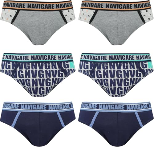 Sogni di Notte 6 Slip Navigare Moda Fantasia INDICATIVA (IT, Testo, XL, Regular, Regular, Assortito) - Home Shopping Italia 