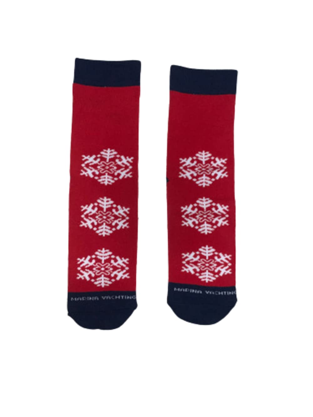 Marina Yachting 6 paia Calza corta antiscivolo uomo o donna in taglia unica tema natalizio caldo cotone - Home Shopping Italia 