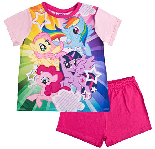 My Little Pony - Pigiama corto da bambina 4 ponini multicolore 2-3 Anni - Home Shopping Italia 