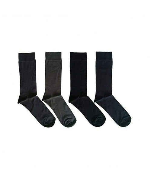 6 paia calze uomo lunga in cotone filo di scozia tinta unita e fantasia - Basile - Home Shopping Italia 