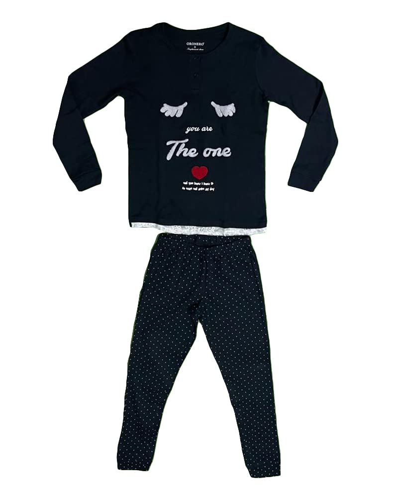 Pigiama Donna Invernale Due Pezzi Varie Fantasie e Colori - Oro Nero - Home Shopping Italia 