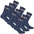 Fila 6 Paia Calzini, Spugna Calzini da tennis con logo colorato, Unisex (2x PACCO DA 3) - marino, 43-46 (9-11 UK) - Home Shopping Italia 
