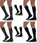 Pierre Cardin 6 calzini lunghi caldo cotone elasticizzato e traspirante 40-46 grigio nero blu art.PC1001 - Home Shopping Italia 