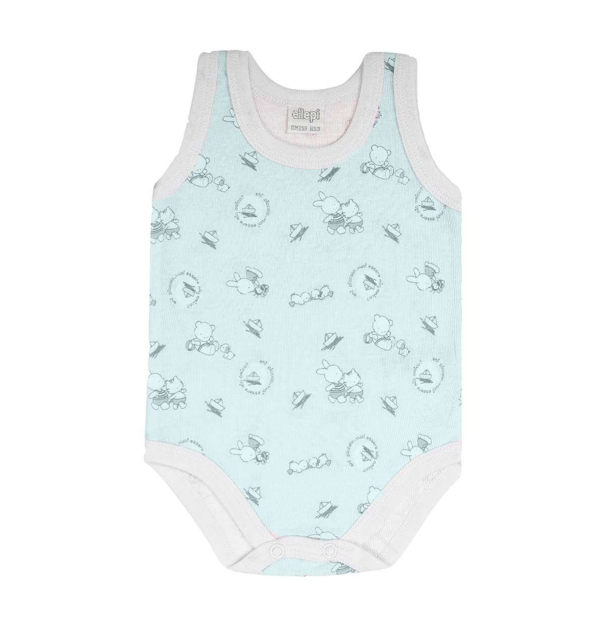 6 body da neonato neonata rosa celeste spalla larga mezza manica caldo cotone o cotone - Home Shopping Italia 
