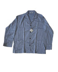 Generic Pigiama Uomo Due Pezzi Giacca Azzurra Pantalone Blu Cotone Stile Classico - Diplomat - Home Shopping Italia 