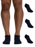 Pompea 3 Paia Calzini Uomo in Cotone, Calze Corte alla Caviglia con Punta e Tallone Rinforzati - Home Shopping Italia 